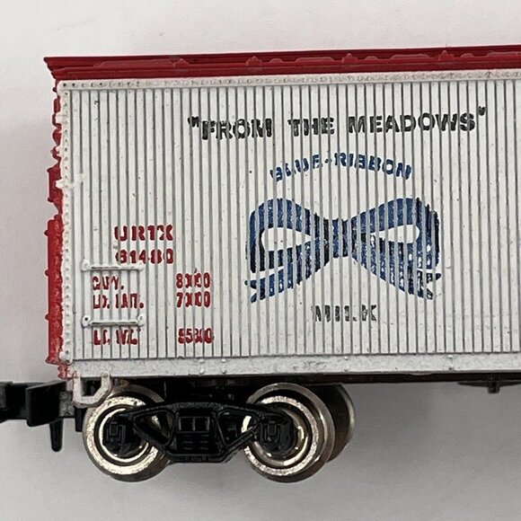 CON-COR N SCALE URTX GABEL'S CREAMERY BOXCAR 1351-N Wood Reefer - Picture 2 of 6